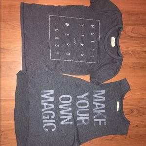 hollister shirt bundle